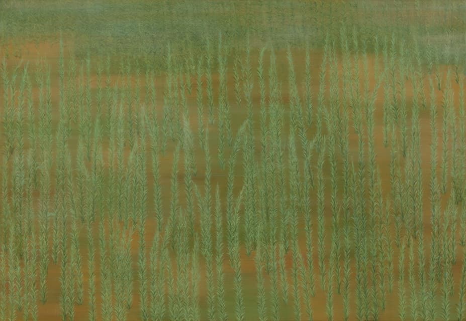 조해영, Green Grass 7, 2015, Oil on Canvas, 112.0x162.0cm
