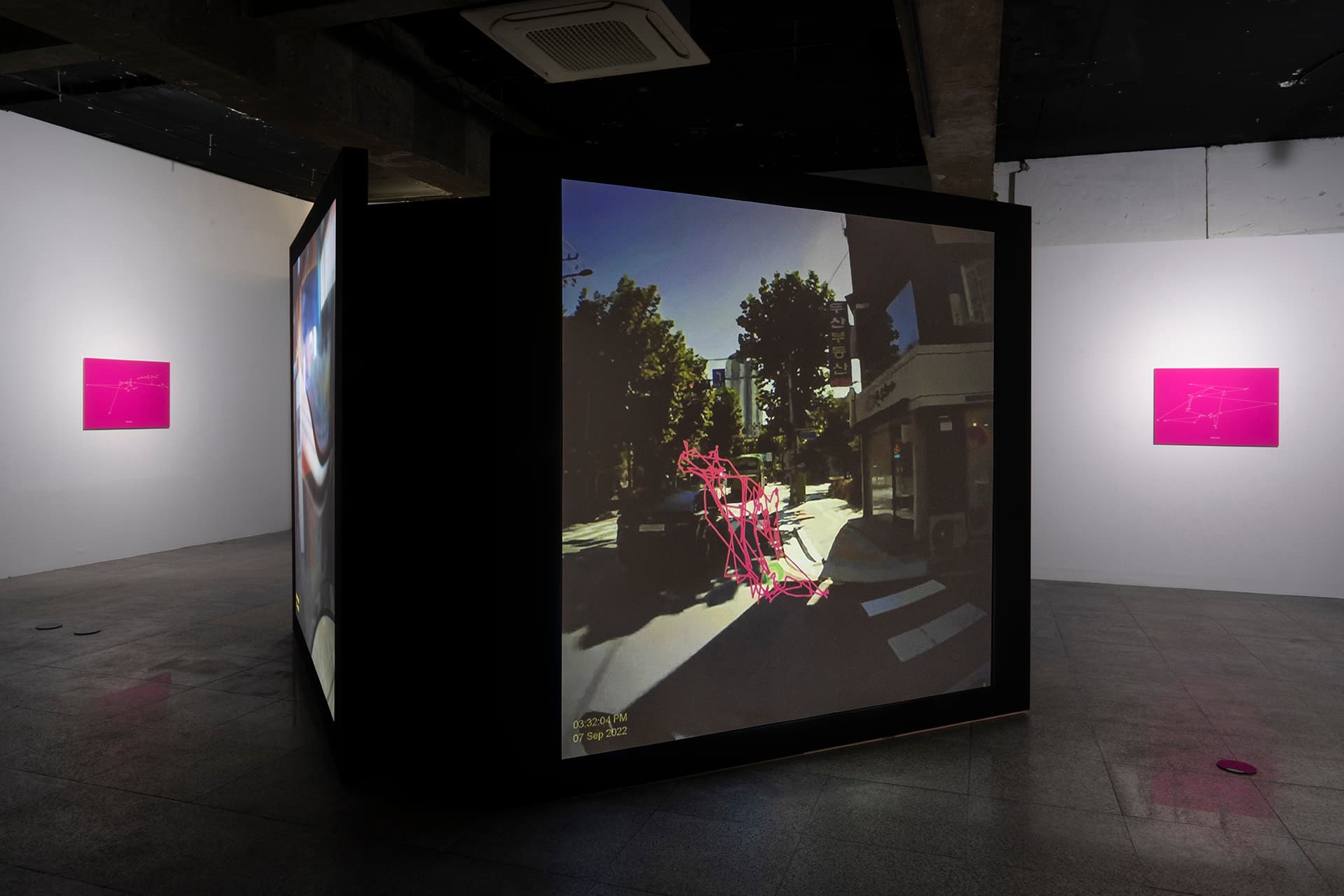 Ahram Jeong, Attention Exercise installation view, Post Territory Ujeongguk, 2022