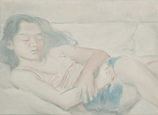 낮잠_ oil on canvas_60.6X45.5cm_ 2009