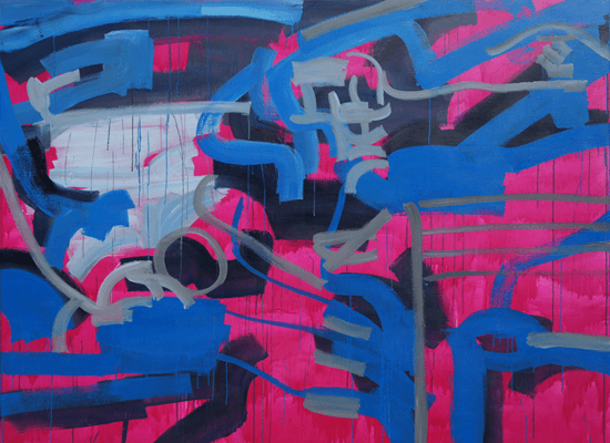 201449, acrylic and oil on canvas, 194×259(cm), 2014