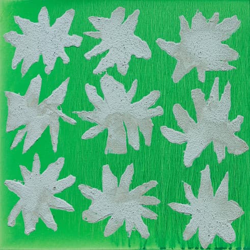 Hong Junghee(b. 1945) Nano 2018 Oil on canvas 100 x 100 cm