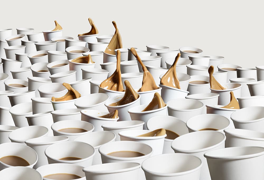 Modern times 4. Jingle Jingle, Coffee, 122cm x178cm Digital Colour print on photographic paper. Wood frame,2015