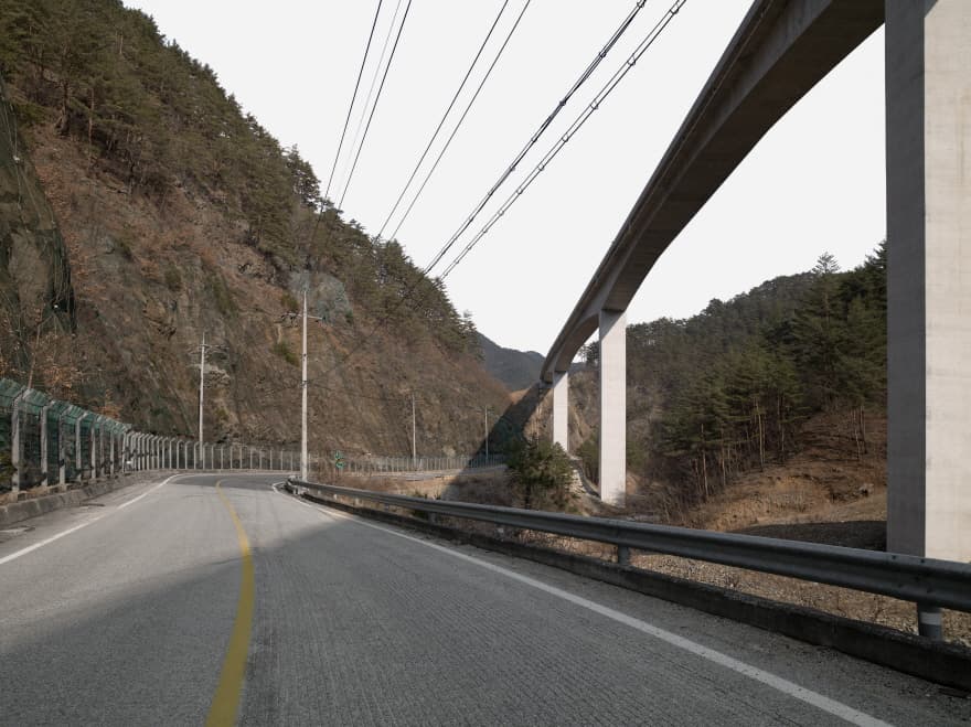 <로드뷰, 36번국도> road-view, Route 36 Pigment Print, 60×45cm 2016