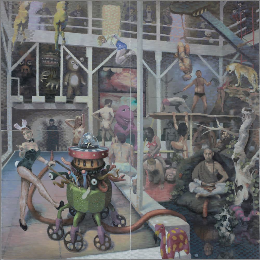 임동승 개인전 : 유혹의 맞대결 / 생각하는 사람들 Temptation Duel / Thinkers in Ruins