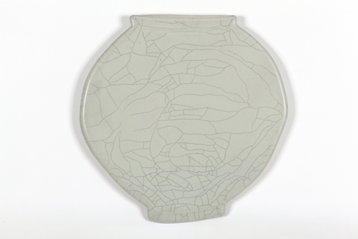 최홍선_器形圖 Picture of Vessel Form, Glazed ceramic, 38.5x38.5x3cm, 2013