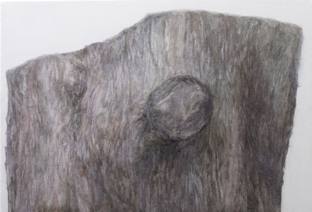 한낮 / Watercolor on canvas / 45x27.4(cm), 2015