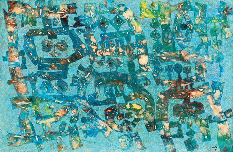 남관, 황색의 반영, 1981, Oil on canvas, 130 x 199.8cm, 현대화랑 제공