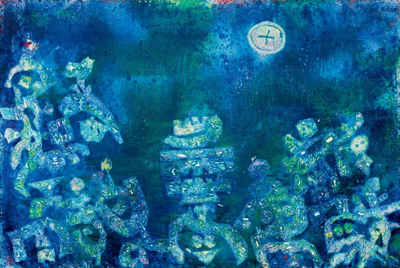 남관, 음영, 1984, Oil on canvas, 199 x 298cm, 현대화랑 제공