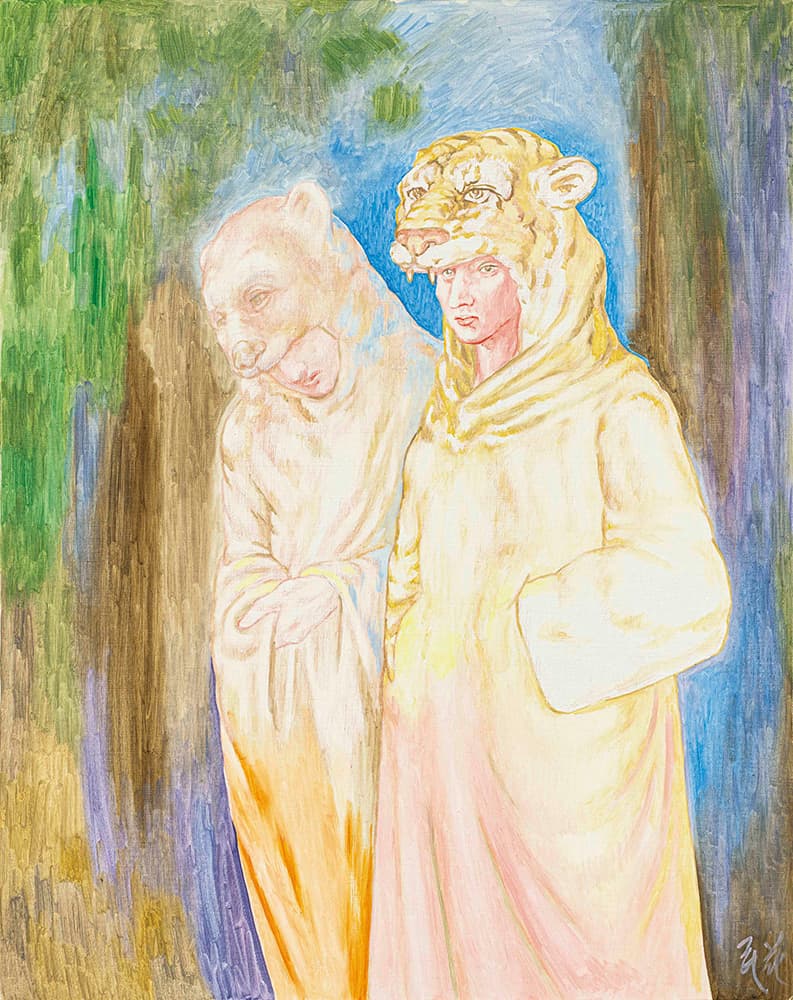 최민화_호녀_2020_캔버스에 유채_90.9x72.7cm
