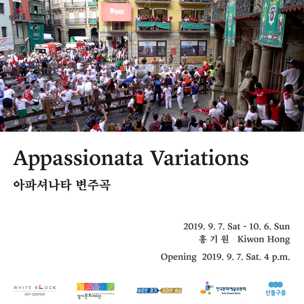 홍기원 개인전 : 아파셔나타 변주곡 KIWON HONG : Appassionata variations 1