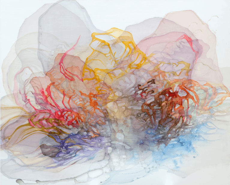라유슬 Flutter oil on canvas 130x162cm 2016