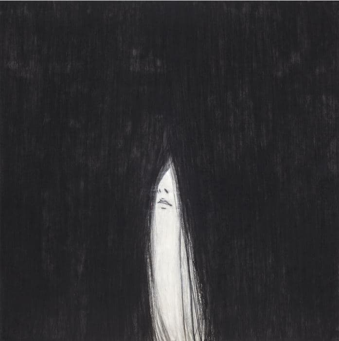 이형린, flash, 장지에 혼합재료, 60×60cm, 2016
