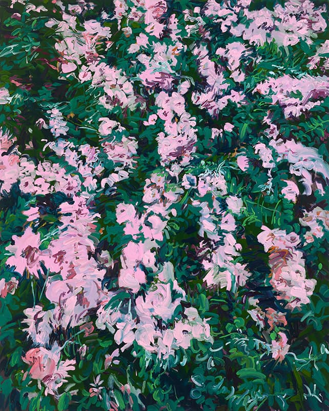 허보리_장미 II, 2020, 캔버스에 유채, 162x130cm ⓒThe Artist. All rights reserved.