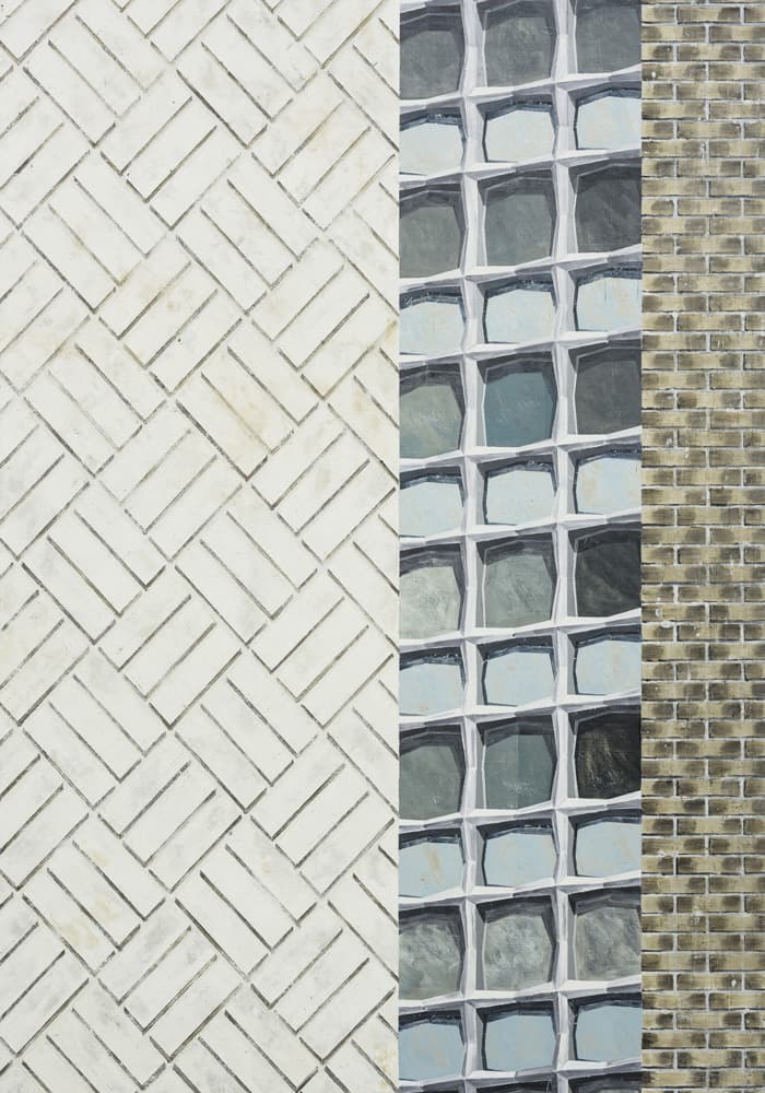 김수영, 〈Work No. 44〉, 2016. 캔버스에 유화, 200 x 140 cm. 이미지 출처: 원앤제이 갤러리