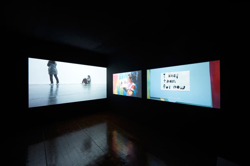 조익정, <올드 스폿>, 비디오 퍼포먼스, 3채널 HD 비디오, 18분 30초, 400x500cm(가변크기), 2018