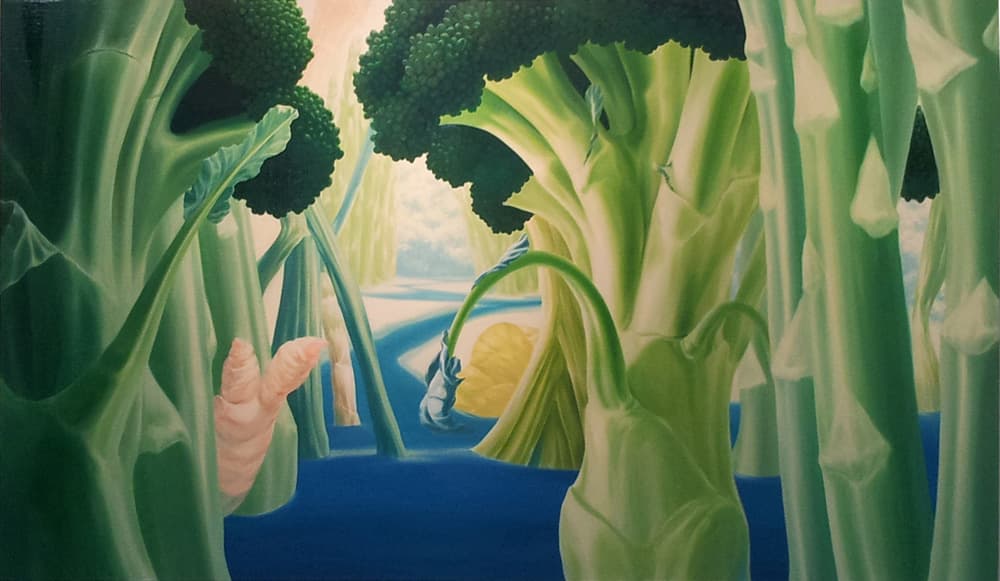 이슬기,  <또 다른 자연  Another Nature>,  2013, 72.7x116.8cm,  캔버스에 유채
