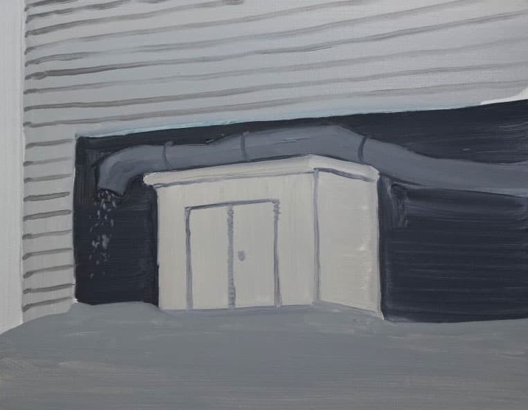 Drawing series-배수관이 quak_41x32cm_oil on canvas_2015