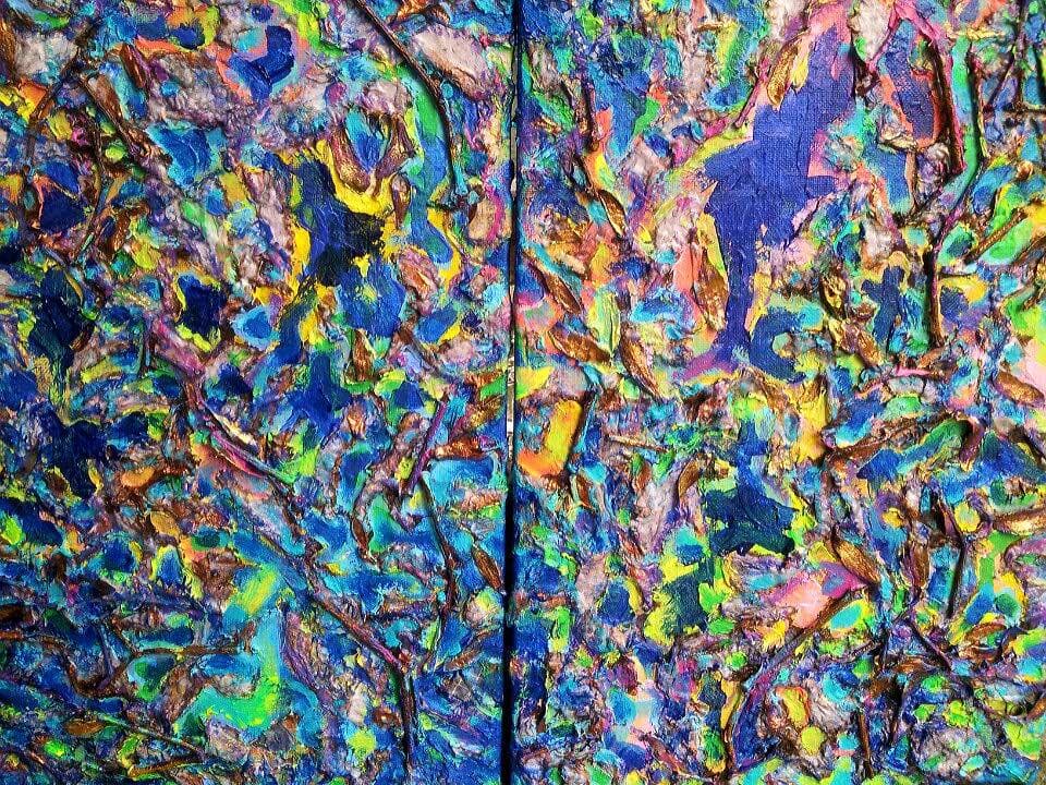 PM 46×55cm mixed media on canvas 2015 