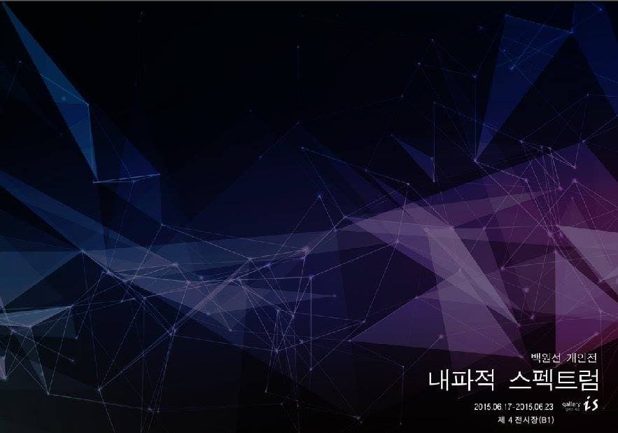 백원선 개인전 : 내파적 스펙트럼