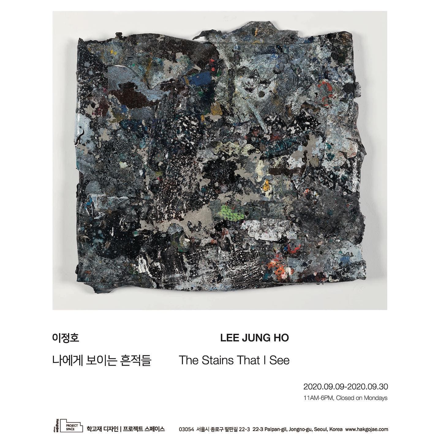 이정호: 나에게 보이는 흔적들 LEE Jung Ho: The Stains That I See 1