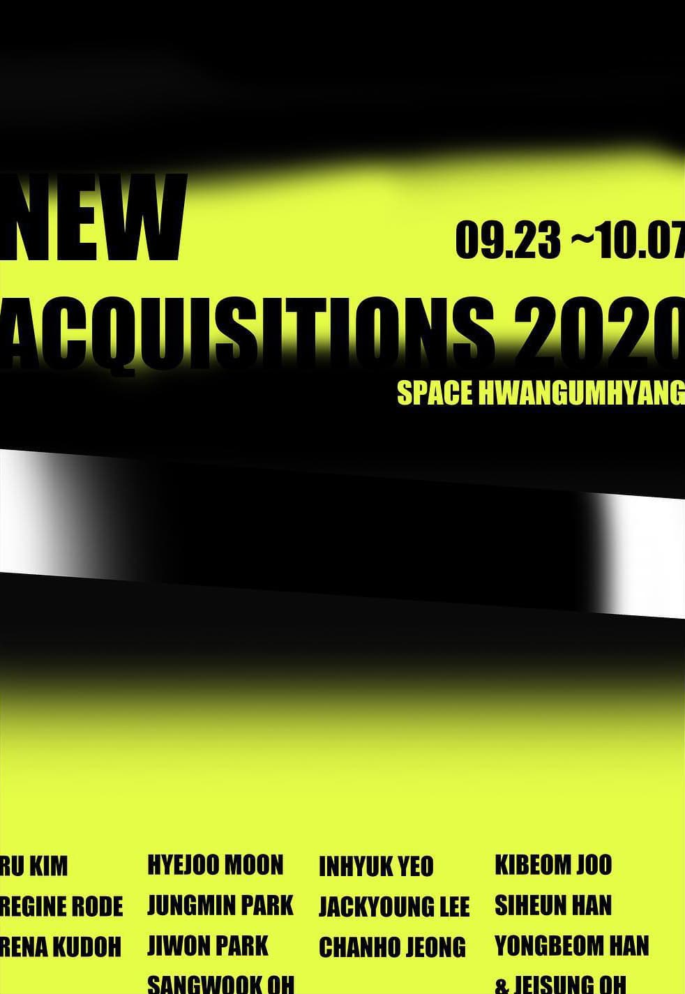 NEW ACQUISITONS 2020 1