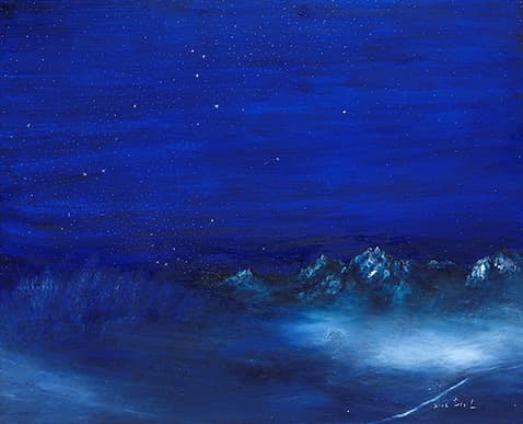 한희원_월출 피안의 땅_2016_oil on canvas_130x162cm