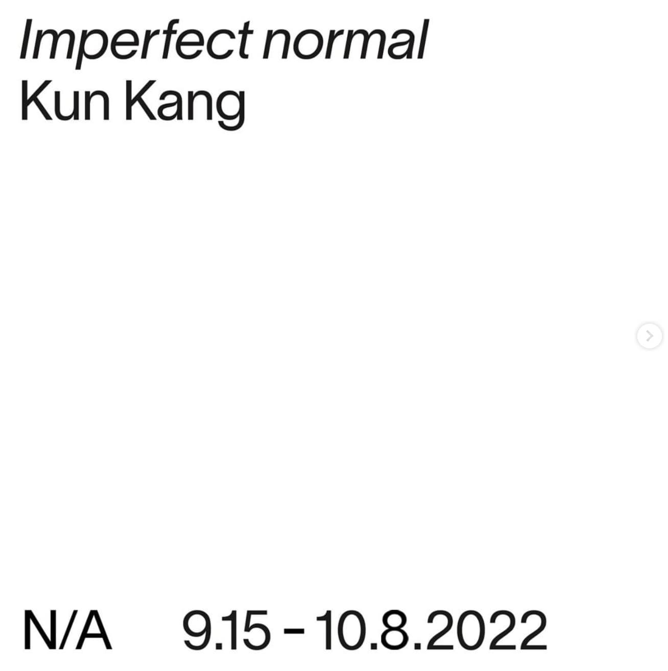 Kun kang: Imperfect normal 1