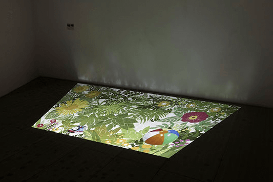 유현정 Yu Hyunjung, 숨바꼭질, 2017, 인터랙티브 미디어아트, 가변설치