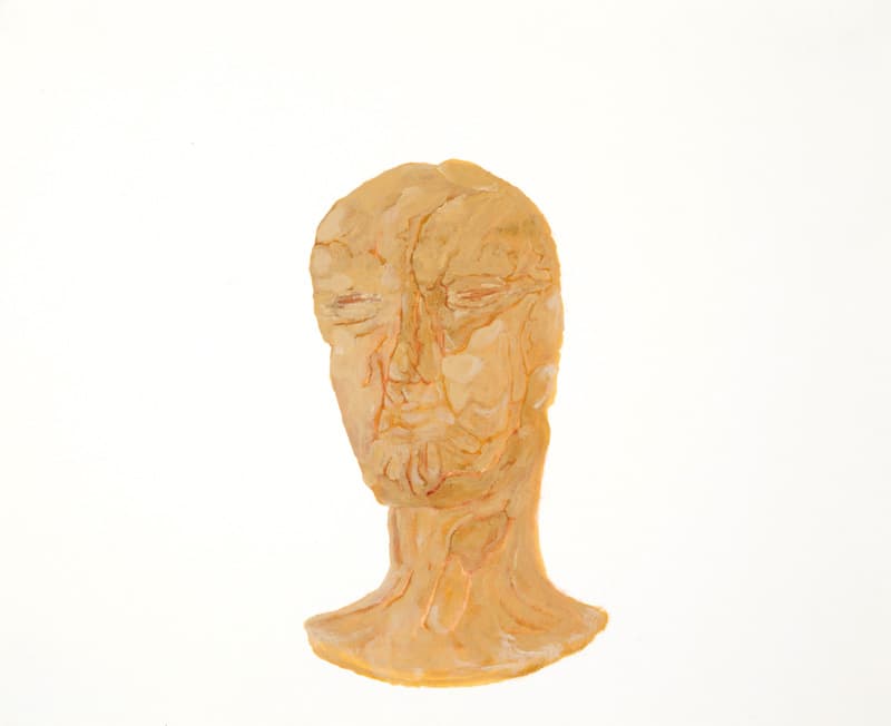 이해민선_덩어리_종이에 아크릴_22.5×28cm_2012