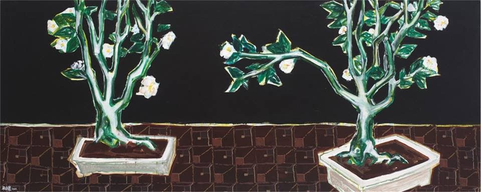 Still life series 1, Acrylic on Canvas, 80x200cm, 2011