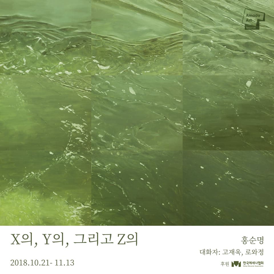 홍순명 개인전 : X의, Y의, 그리고 Z의 1