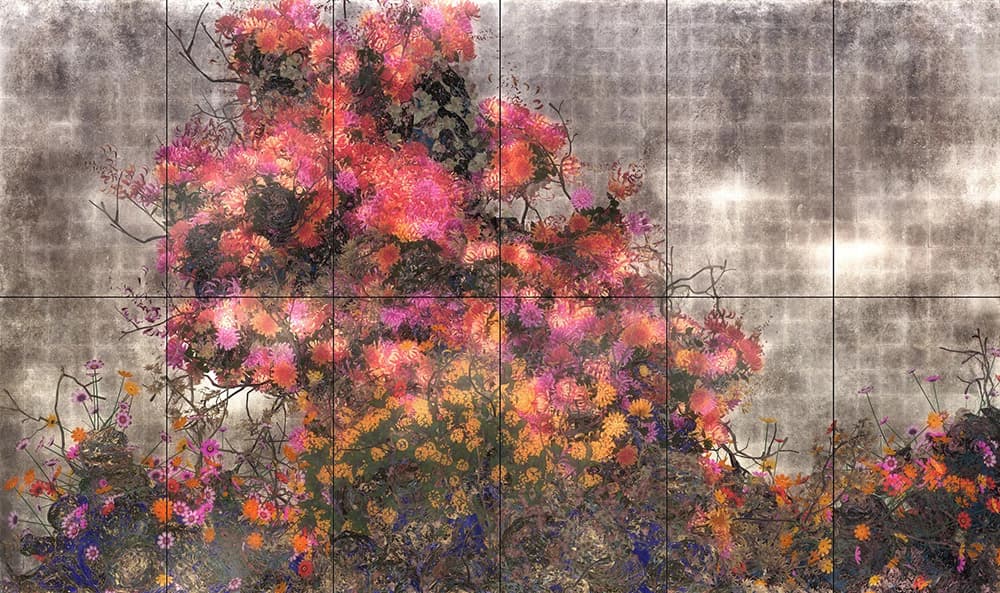 teamLab, Continuous Life and Death at the Now of Eternity II, 2019 © teamLab