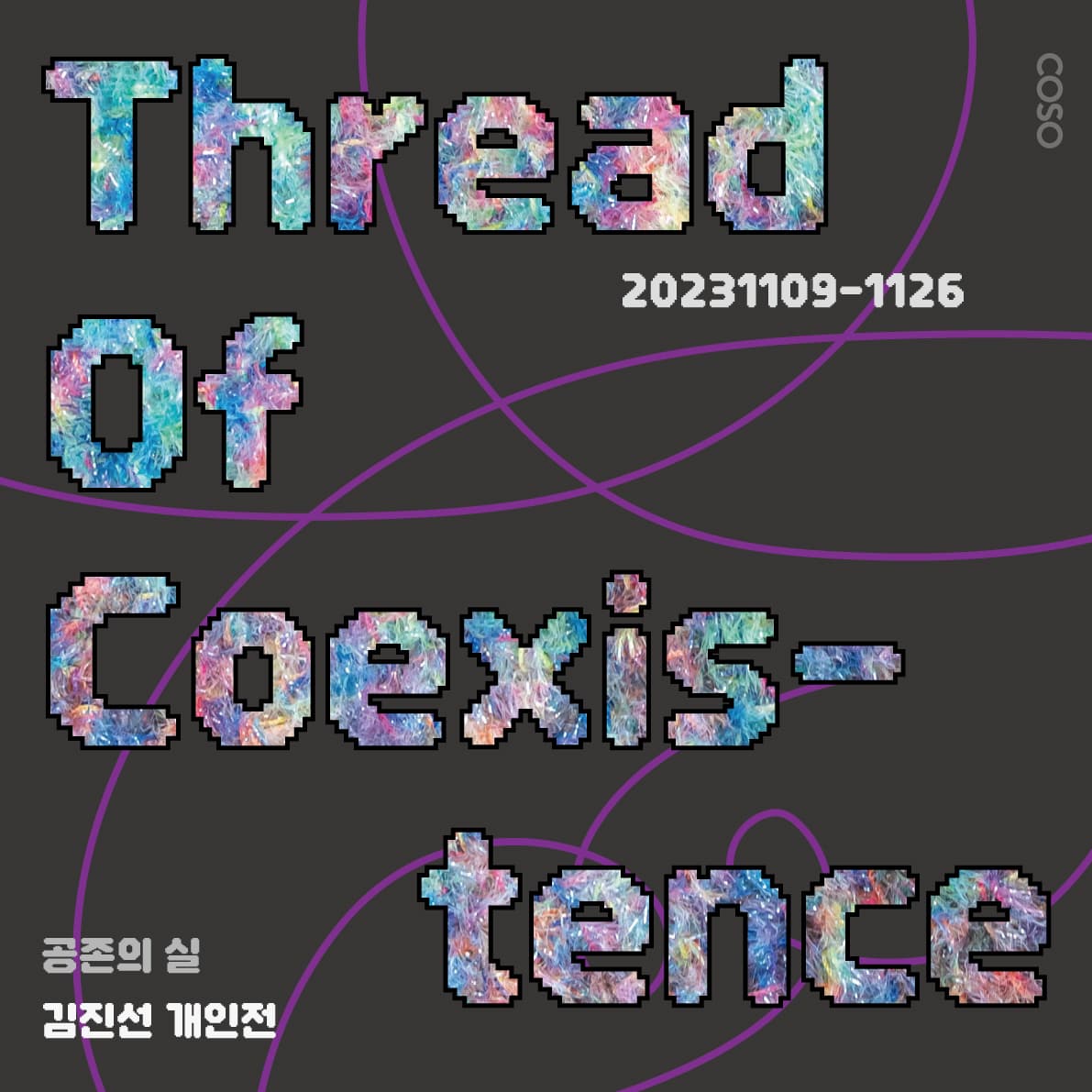 김진선 개인전: 공존의 실 1