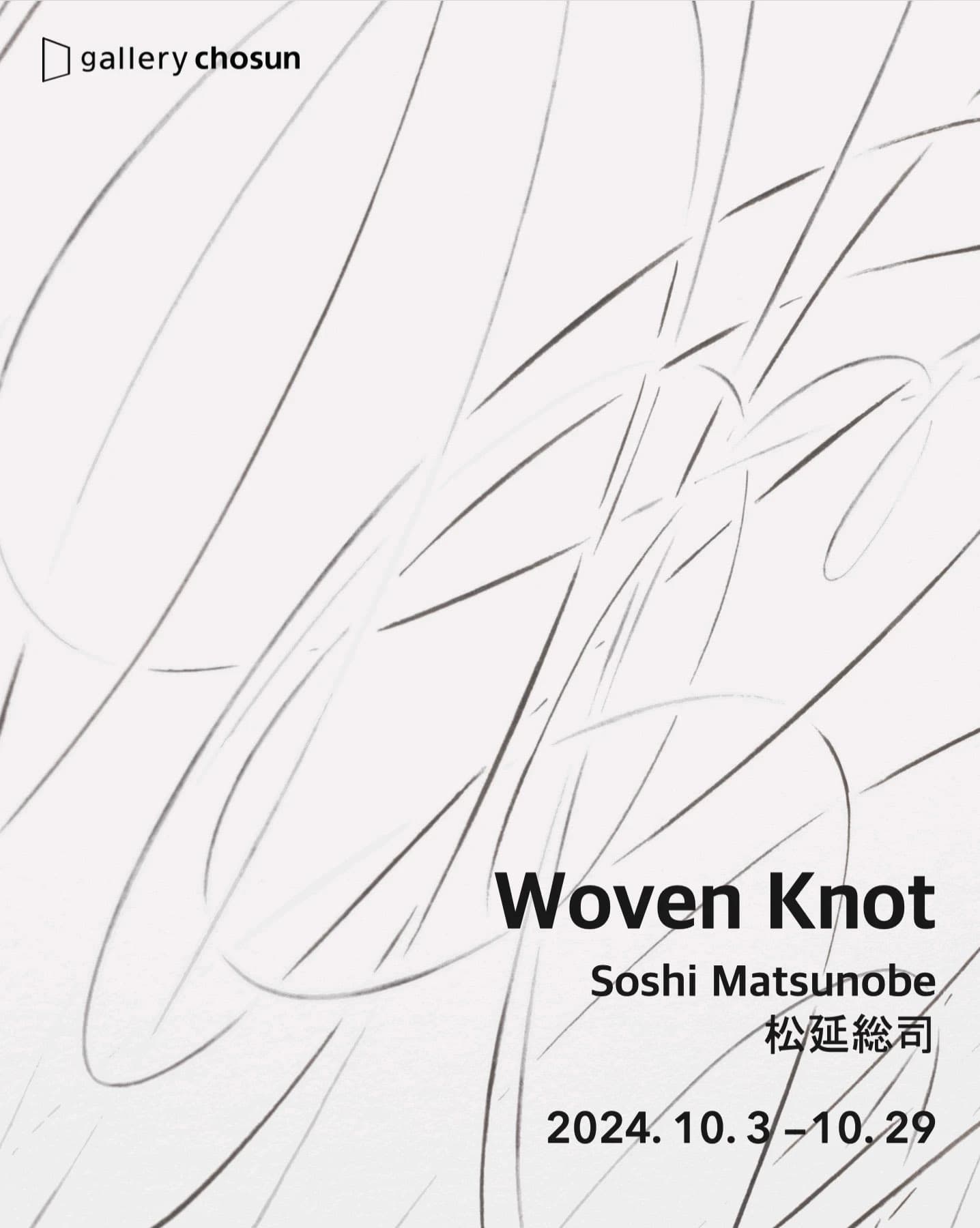소시 마츠노베 개인전: Woven Knot 1