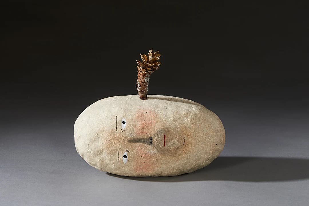 Kappao "섬할아버지", 2024, 25 × 12 × 22 cm, Ceramic