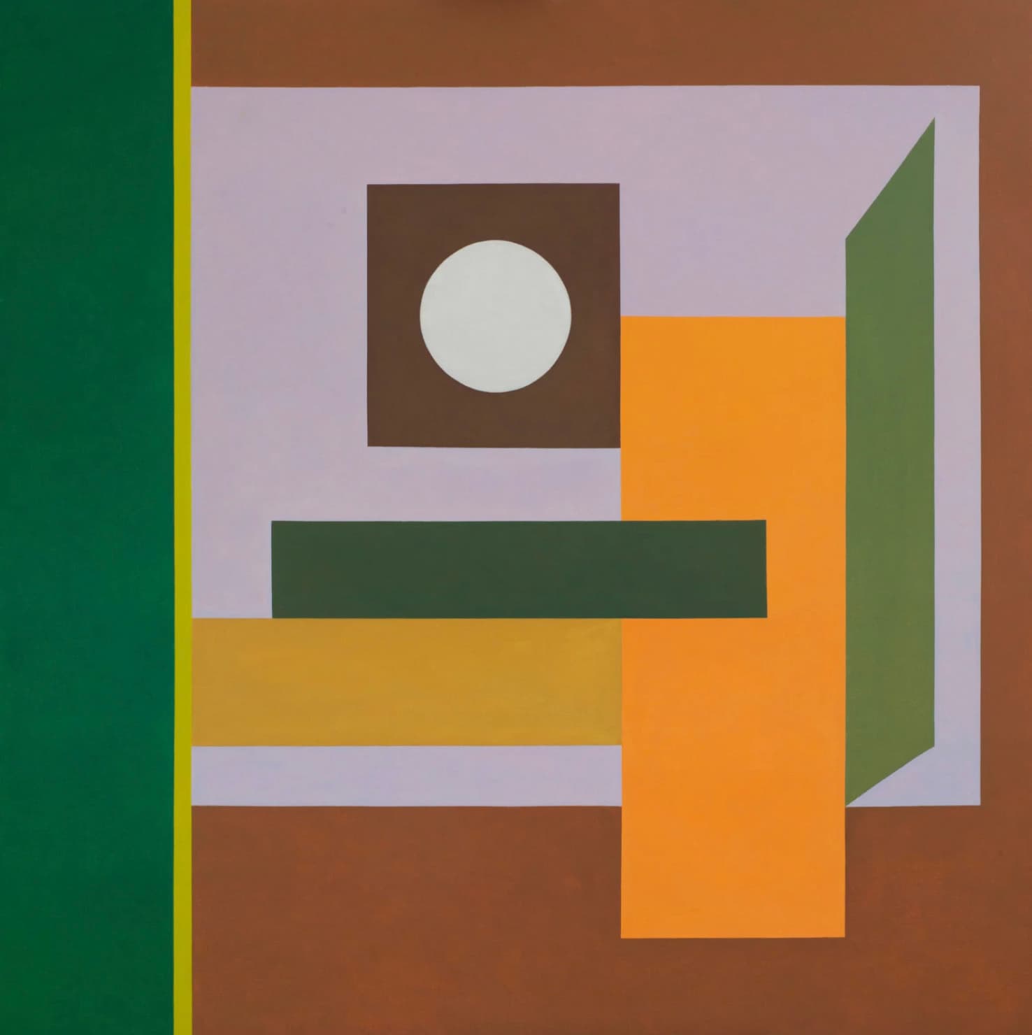Chung Eun-Mo Korea, 1946, C1914, 2019, oil on linen, 140 x 140 cm