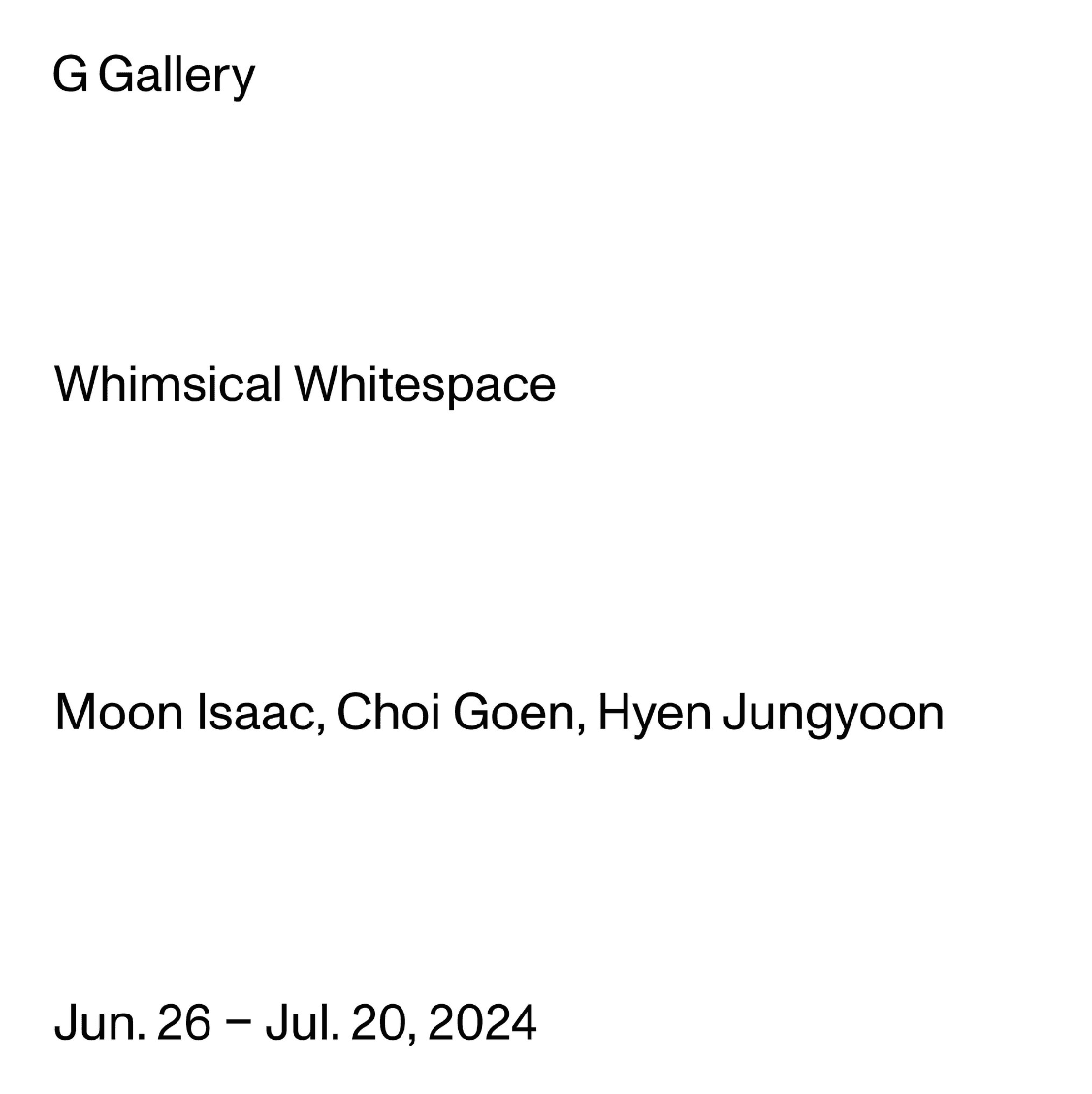 Whimsical Whitespace 1
