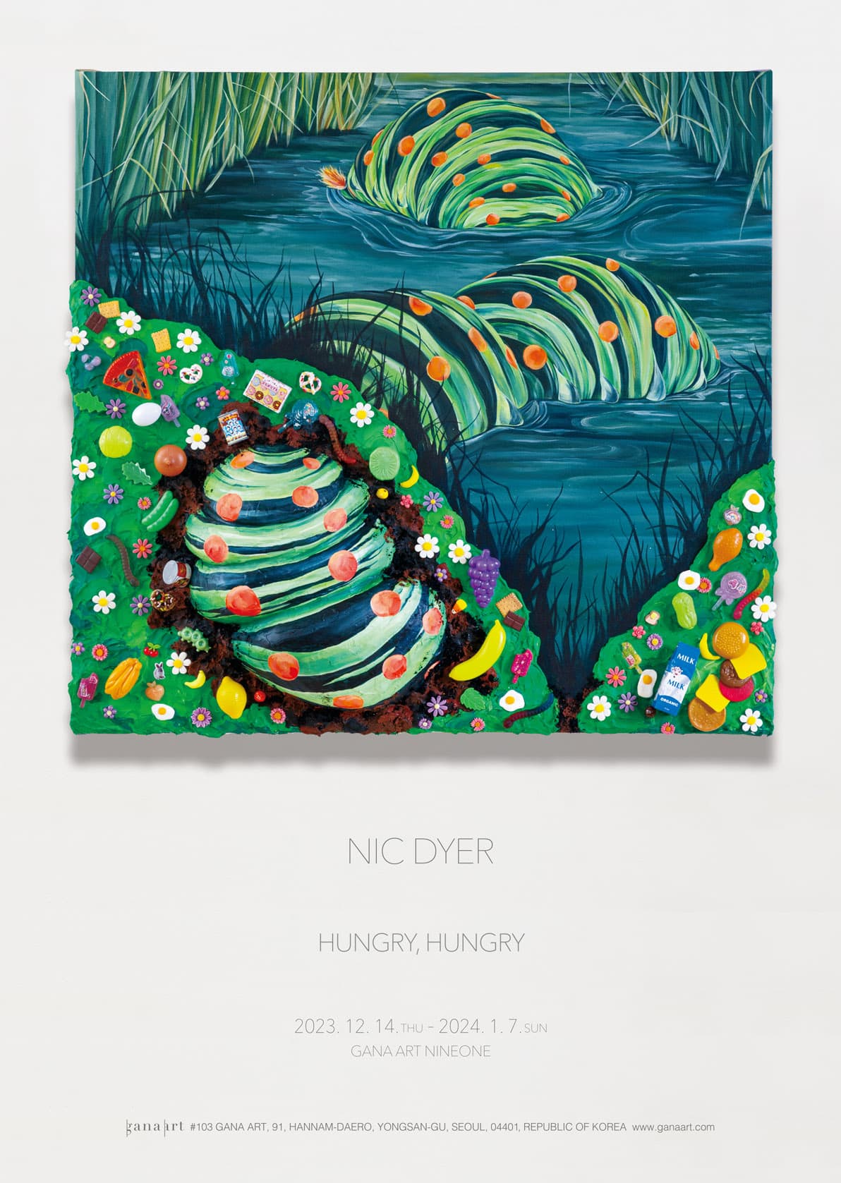 닉 다이어 개인전: Hungry, Hungry 1