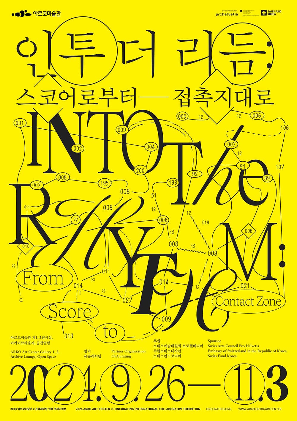 인투 더 리듬: 스코어로부터 접촉지대로 Into The Rhythm 1