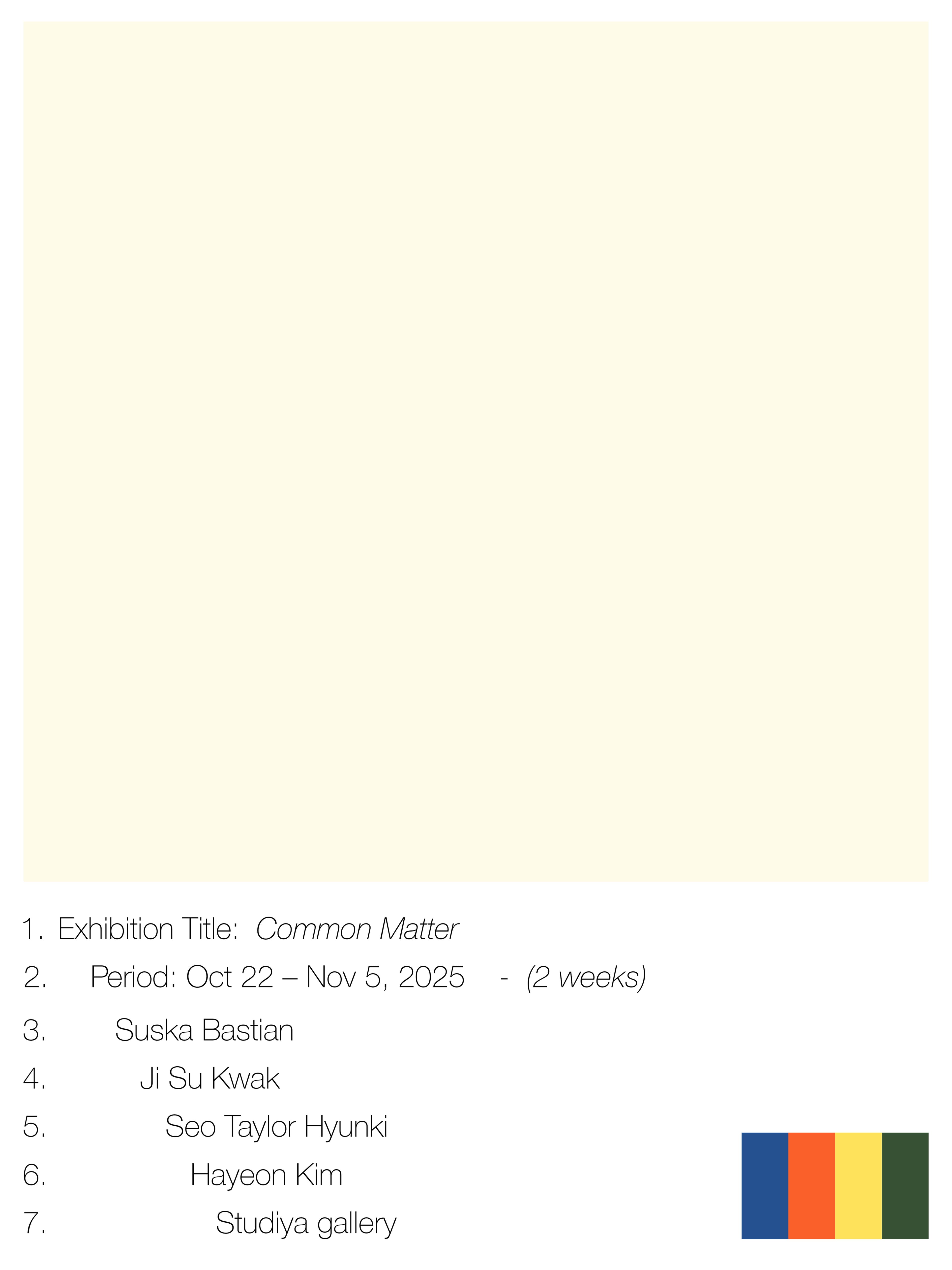 Common Matter 1