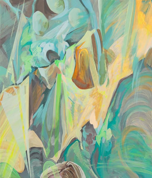 황민희  Ground Sample  2016  Acrylic on canvas  53x45.5cm