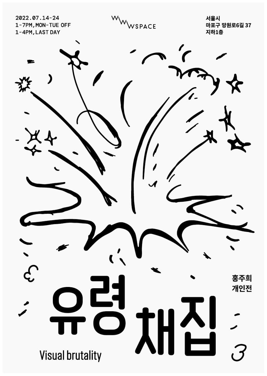 홍주희 개인전: 유령 채집 Visual Brutality 1