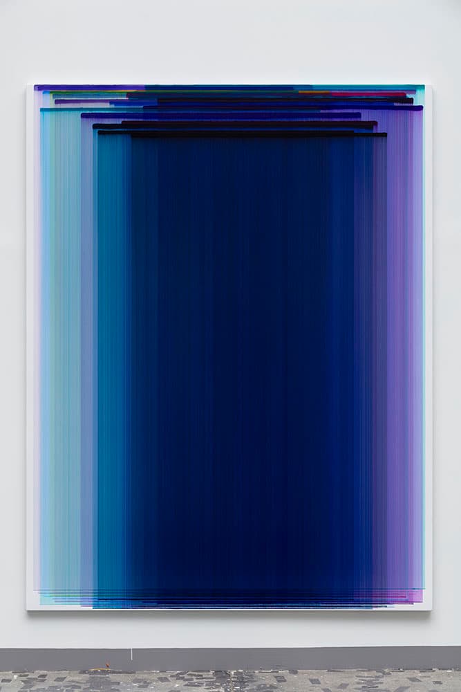 장승택 JANG Seungtaik  〈겹회화 150-23〉 2022 캔버스에 아크릴릭 220x170cm