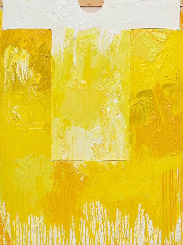 헤르만 니치, <Action painting>, 2019. 회화 – 캔버스에 아크릴릭, 200 x 150 cm.