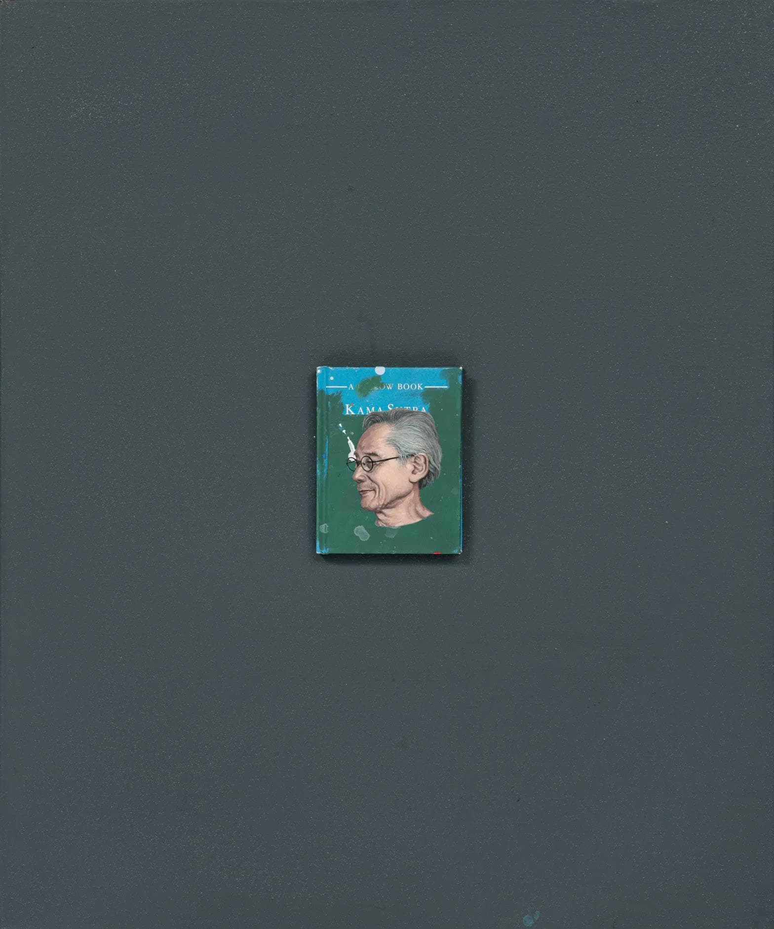 한만영,Reproduction of time-self-portrait, 2021, Acrylic on Canvas & Object 72.7x60.6cm