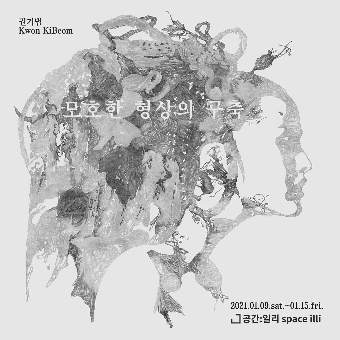 권기범 개인전 : 모호한 형상의 구축 1