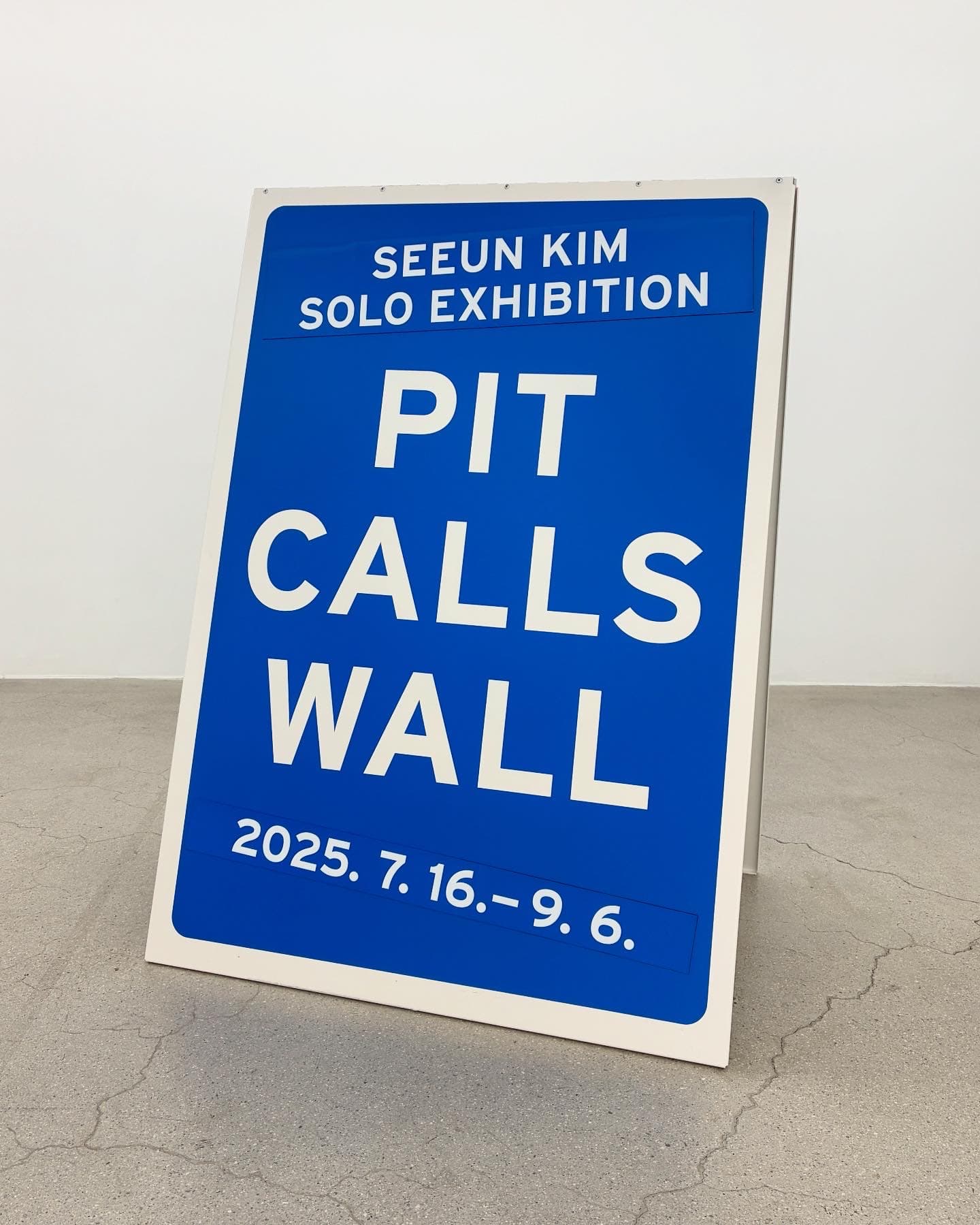 김세은 개인전: Pit Calls Wall - 타면 나타나는 굴 1