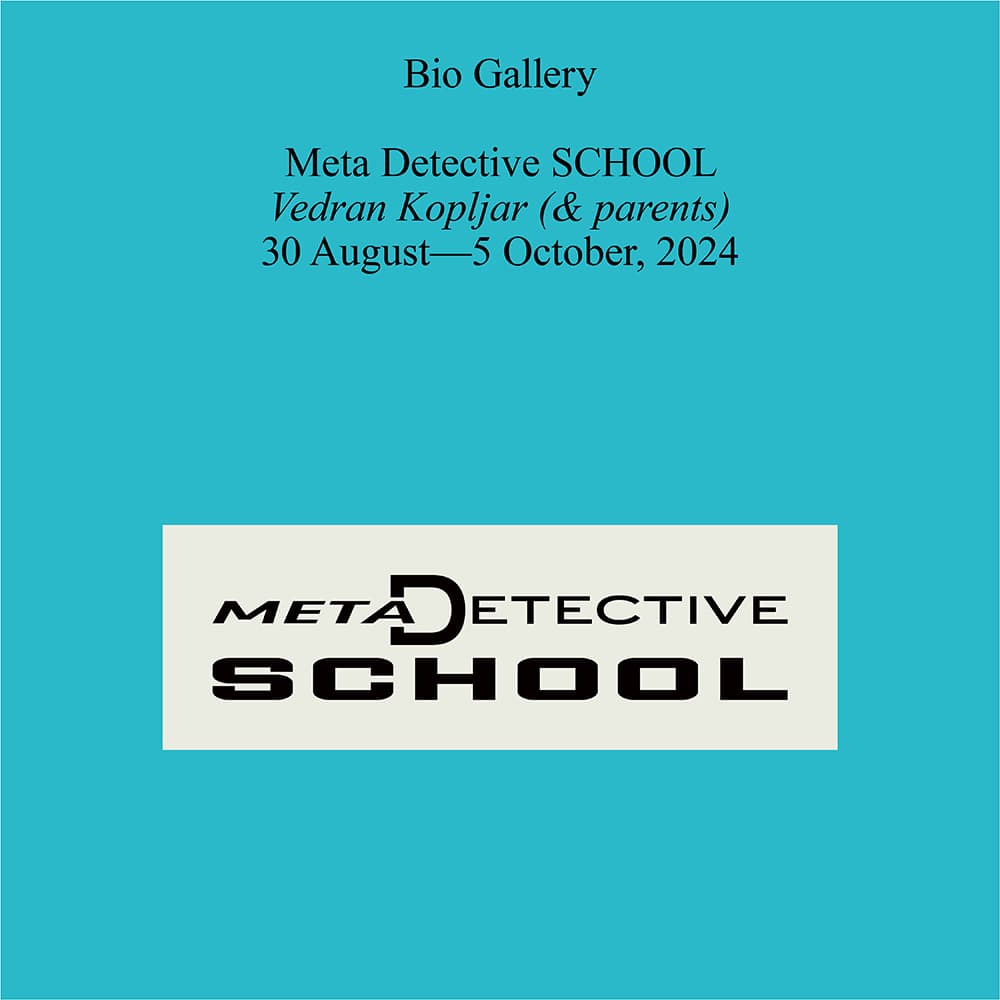 Vedran Kopljar (& parents): Meta Dectective SCHOOL 1