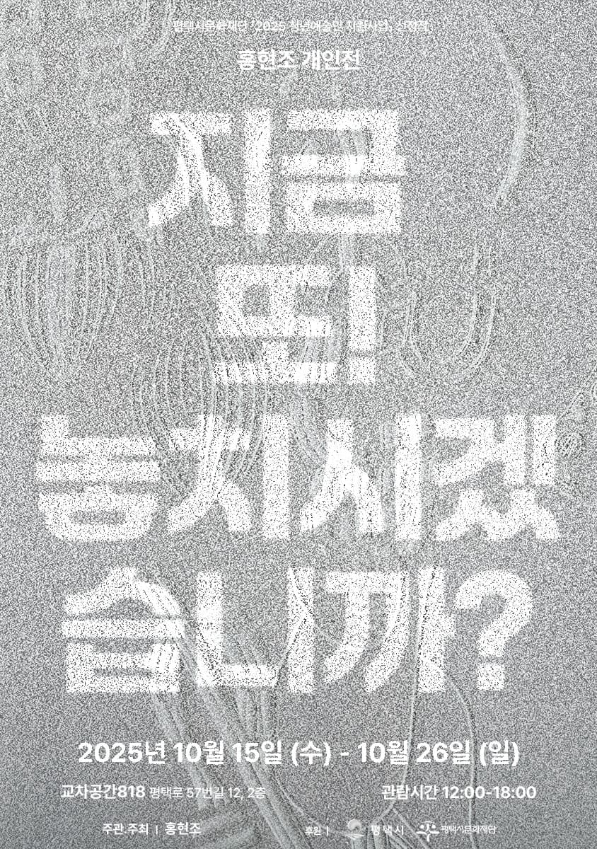 홍현조 개인전: 지금 또! 놓치시겠습니까? 1