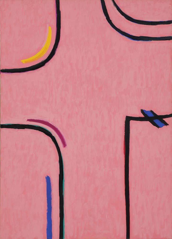 Kim Whanki, Untitled, 1967, oil on canvas, 177 x 127 cm © Whanki Foundation · Whanki Museum